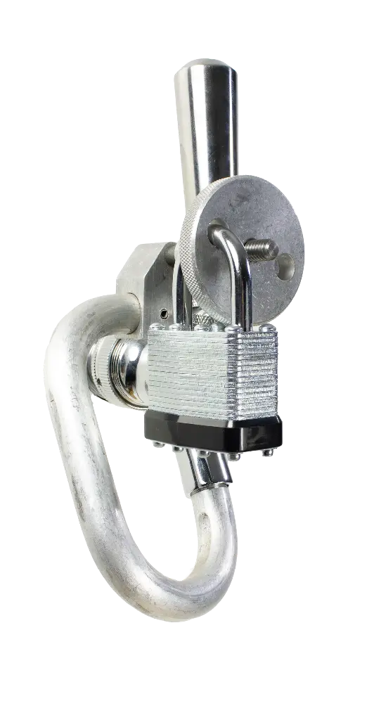 Faucet Lock w/ Master Lock