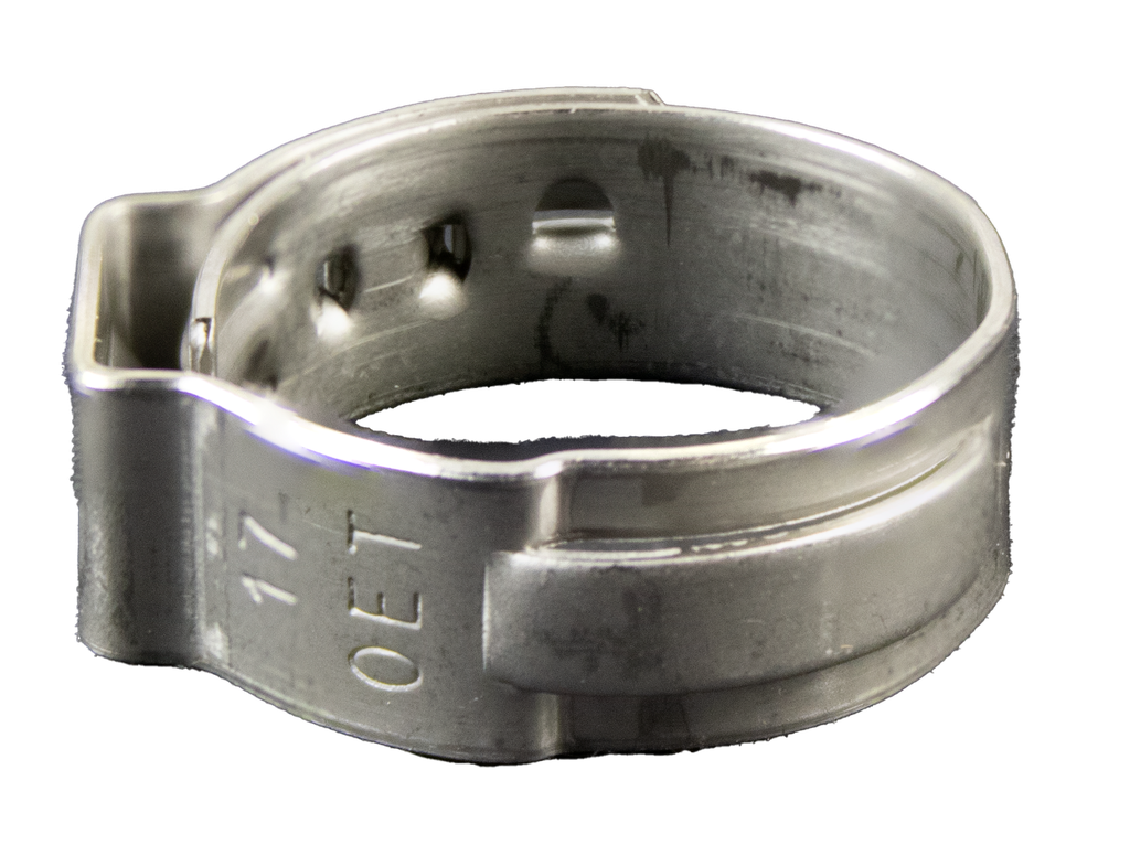 17.0 Stepless Clamp - 5/16 I.D. Vinyl Hose