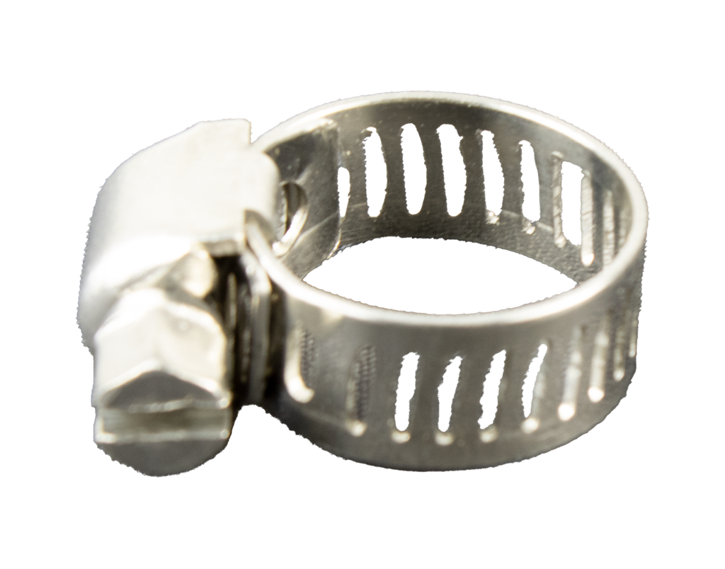 Worm Gear Clamp - 1/4" - 5/8" Range 304SS