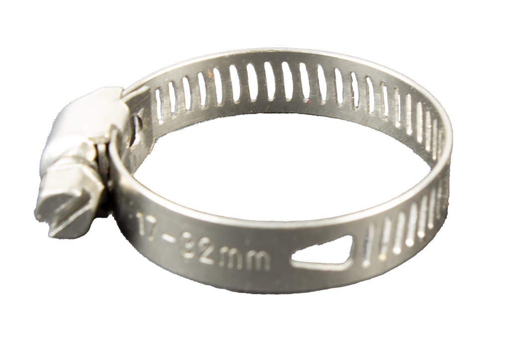 Worm Gear Clamp - 11/16" - 1-1/4" Range 304SS