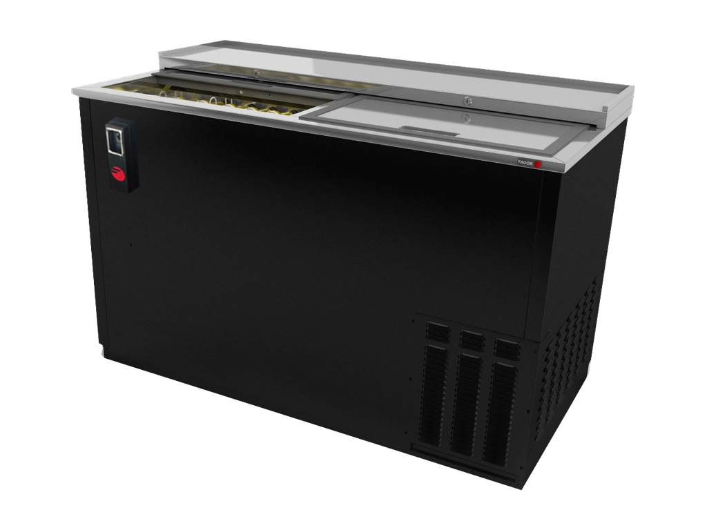Bottle Cooler - 50" - Black Finish