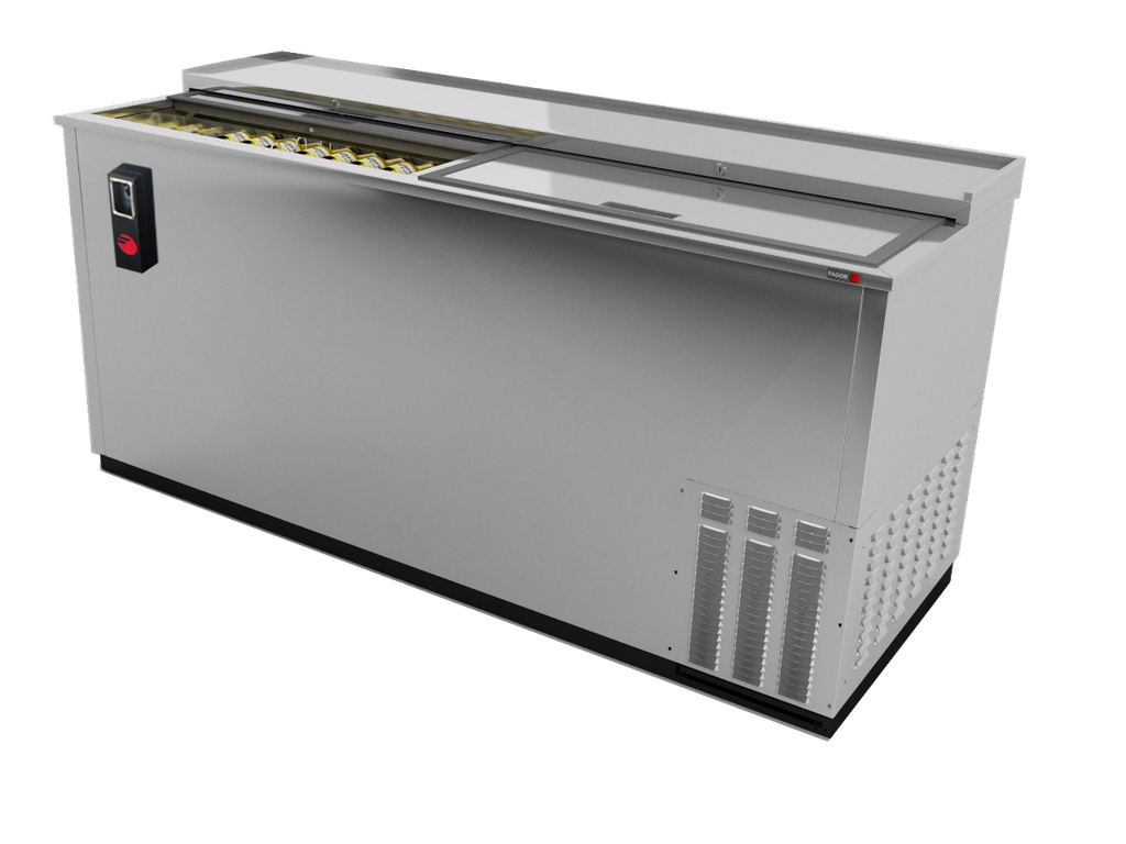 Bottle Cooler - 65" - Stainless Steel