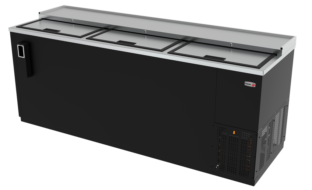 Bottle Cooler - 79" - Black Finish