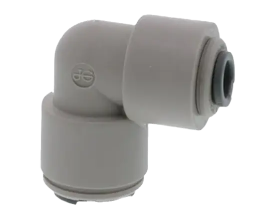 3/8" x 1/4" John Guest Reducing Elbow Connector