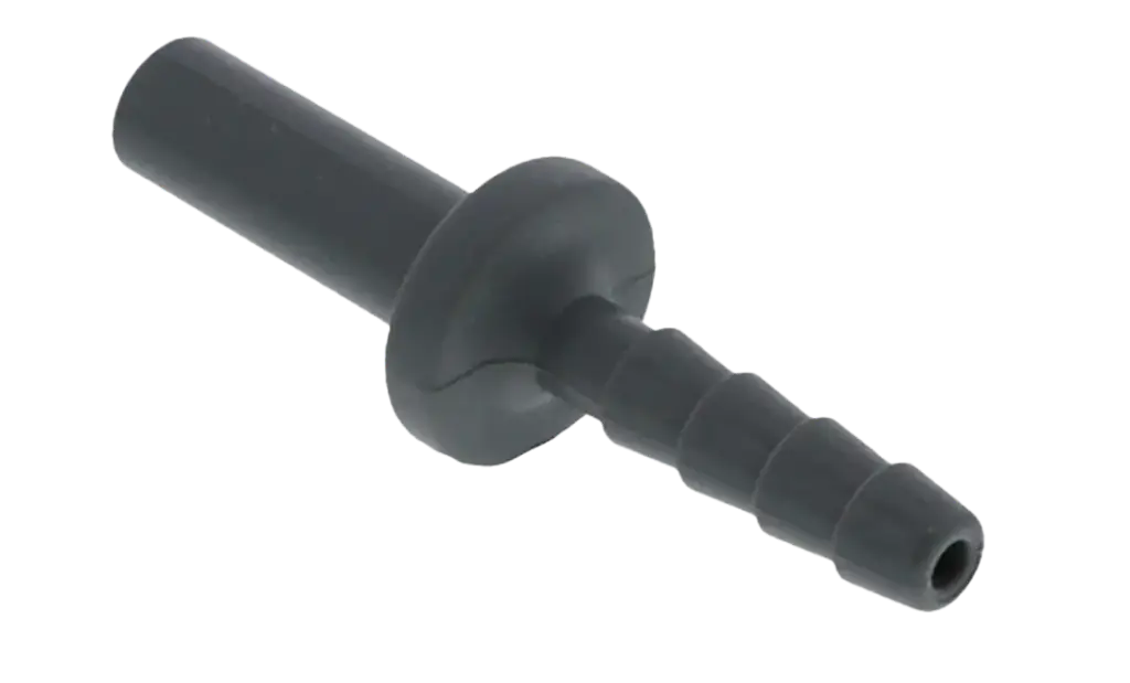 1/4" x 3/16" John Guest Straight Stem to Hose Barb