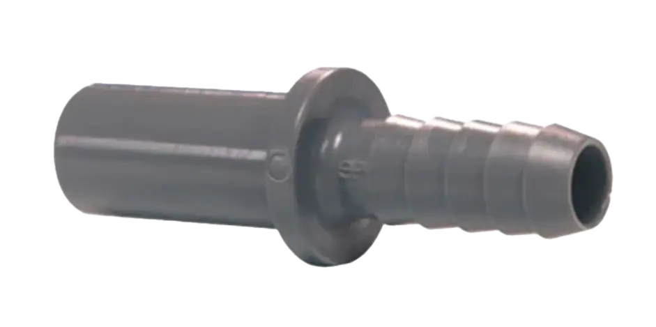 1/2" x 3/8" John Guest Straight Stem to Hose Barb