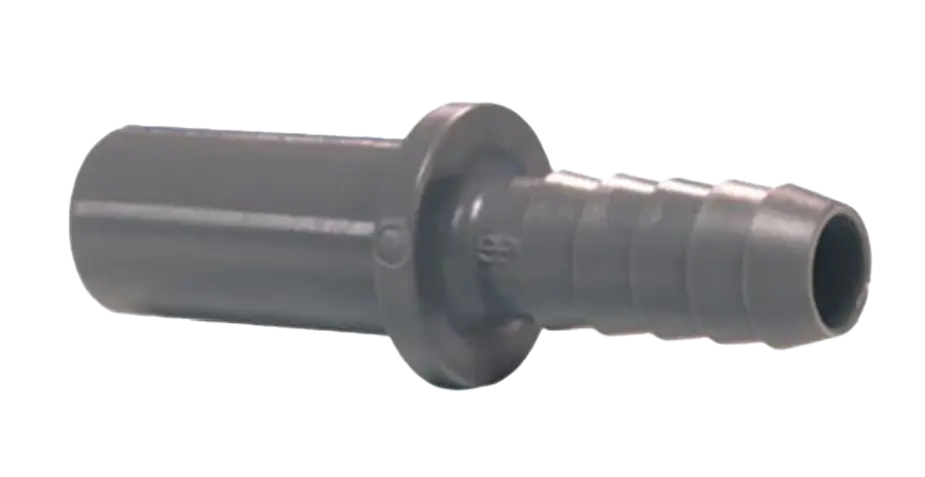 1/2" x 1/2" John Guest Straight Stem to Hose Barb