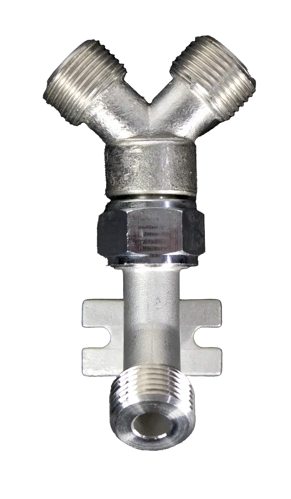 Beer Line Wall Bracket – 3 Way
