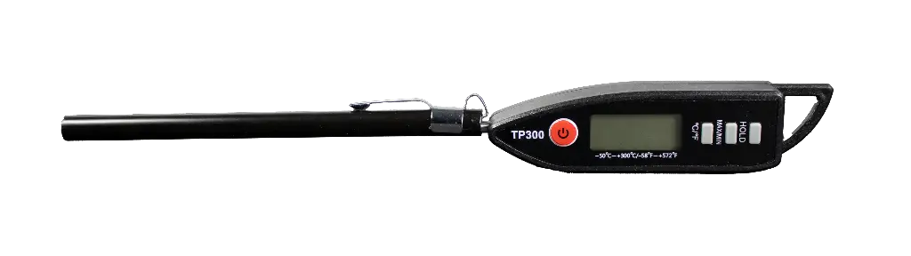 Slim Digital Waterproof Thermometer (-58 to 570 Degrees Fahrenheit) 