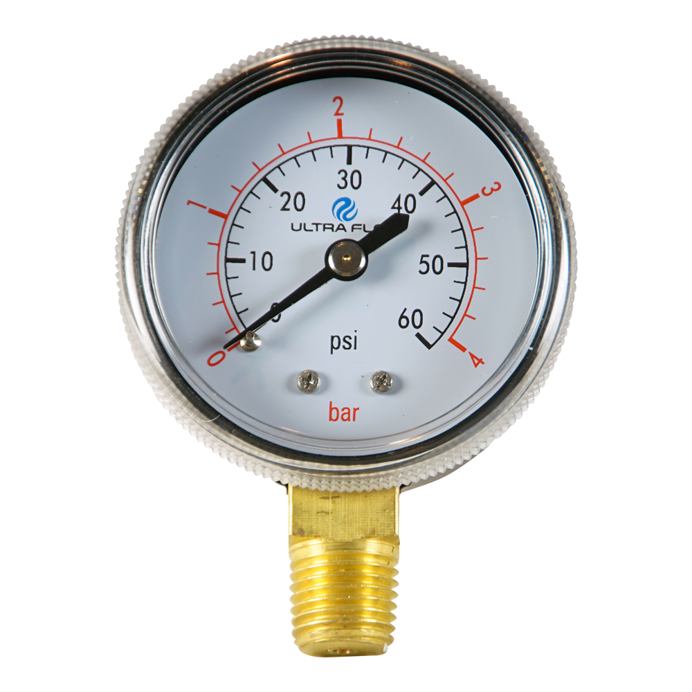 2" Gauge | 0-60psi | Taped
