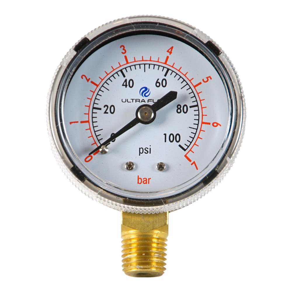 2" Gauge | 0-100psi | Taped