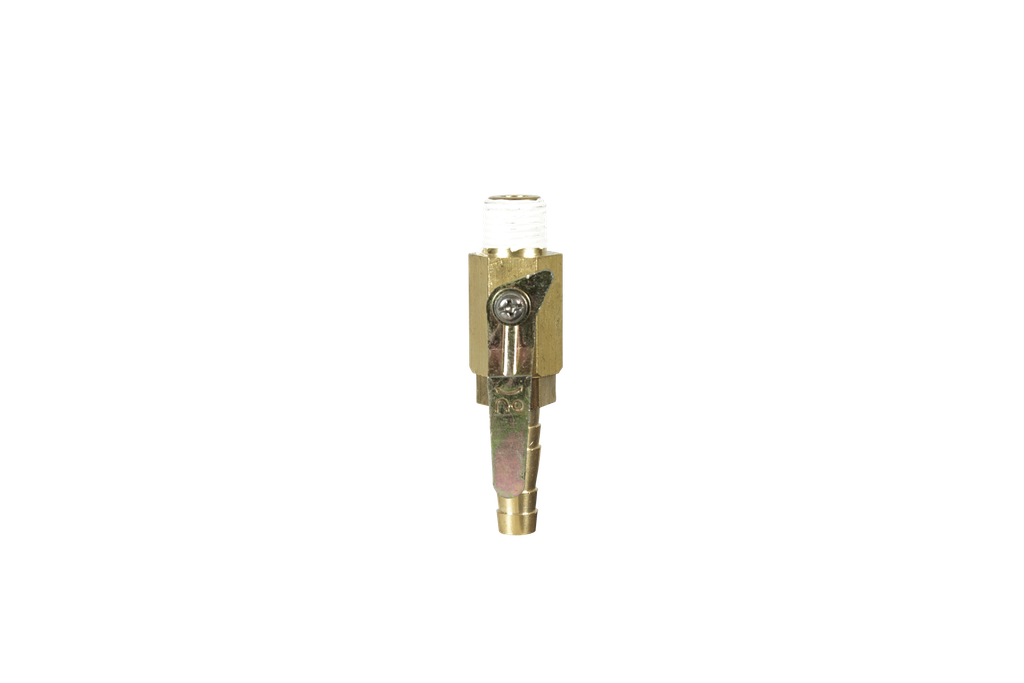 Shut-Off Valve Body | Multi Barb 5/16" to 3/8" | Taped