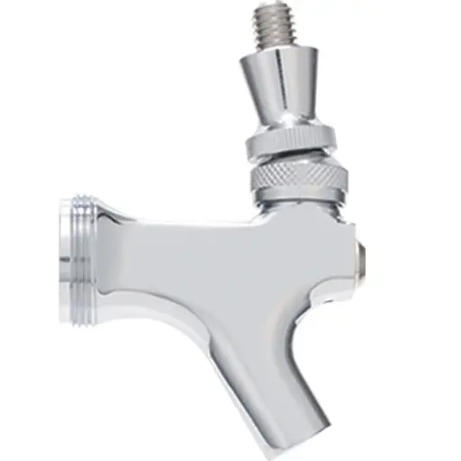 [F501SS] Beer Faucet | Flat Top Stainless Steel with 304SS Lever