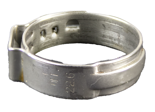 [226SL] 22.6 Stepless Clamp - 1/2 I.D. Vinyl Hose