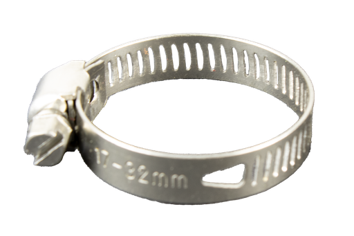 [760W] Worm Gear Clamp - 11/16" - 1-1/4" Range 304SS