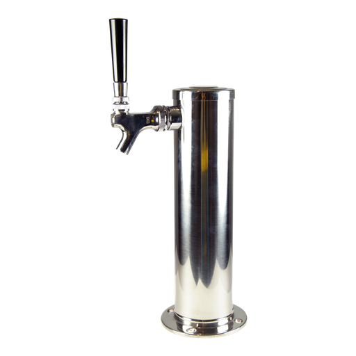 [DT621] 3" Draft Tower - 1 Faucet - Stainless Steel