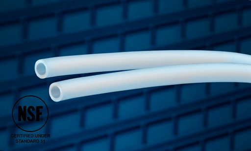 [NPVC-14-100] 100' Coil 1/4 ID X 1/2 OD Non-PVC Beverage  Tubing translucent NSF-51 Listed
