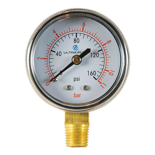 [1019-160-T] 2"  Gauge | 0-160psi | Taped