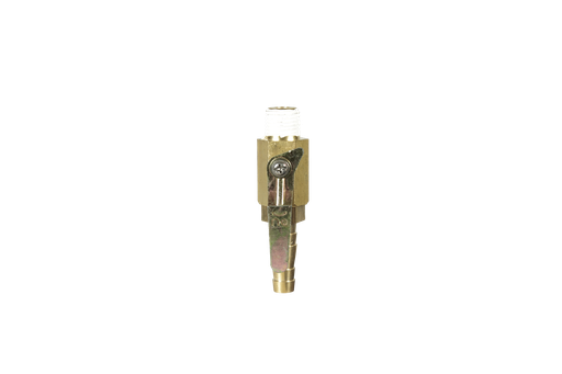 [1026-T] Shut-Off Valve Body | Multi Barb 5/16" to 3/8" | Taped