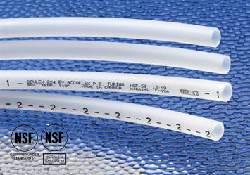 [BS8-516-500] Bev-Seal Ultra Series #235-07620-08 - #8 - Size .320" ID x .4375" OD - Dual Barrier tubing NSF-51 & NSF-61 - 500' Spool  