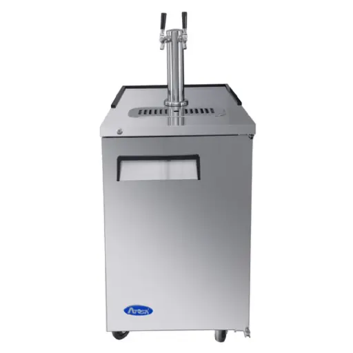 [UFDDA-23-S-2] Atosa Direct Draw | 23" | Stainless Steel | with 1x 2-Product Stainless Column Tower