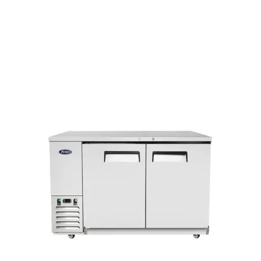 [UFBBA-58-S] Atosa Back Bar Cooler | 58" Wide | Stainless Steel | Solid Doors